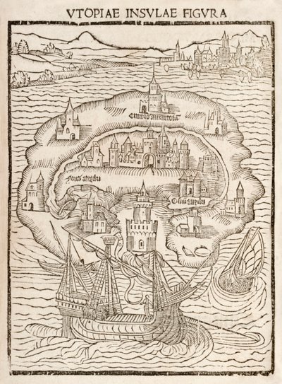 Utopiae Insulae Figura by Unknown